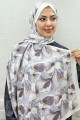 Desenli Bambu Şal 038AG